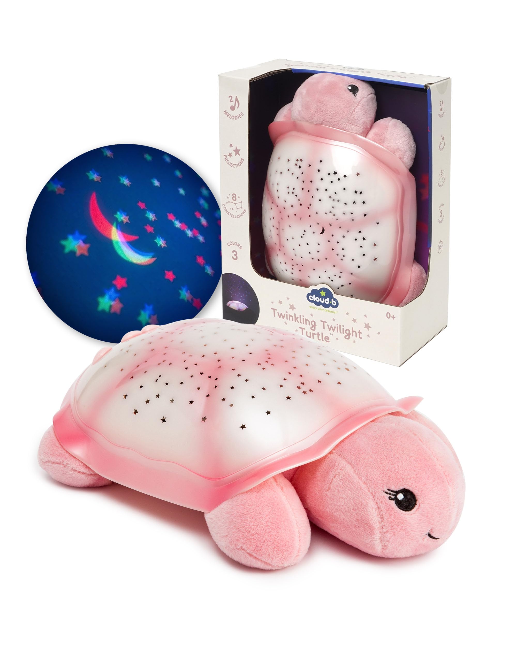 Cloud b Veilleuse Apaisante Projecteur d'étoiles avec sons apaisants