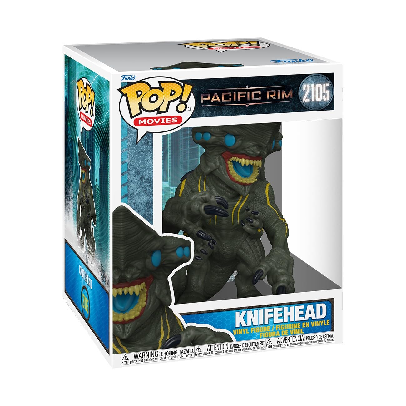 Funko Pop! Super: Pacific Rim - Knifehead - Collectable Vinyl Figure - Gift Idea - Official Merchandise - Toys for Kids & Adults - Sci-Fi Fans - Model Figure for Collectors and Display