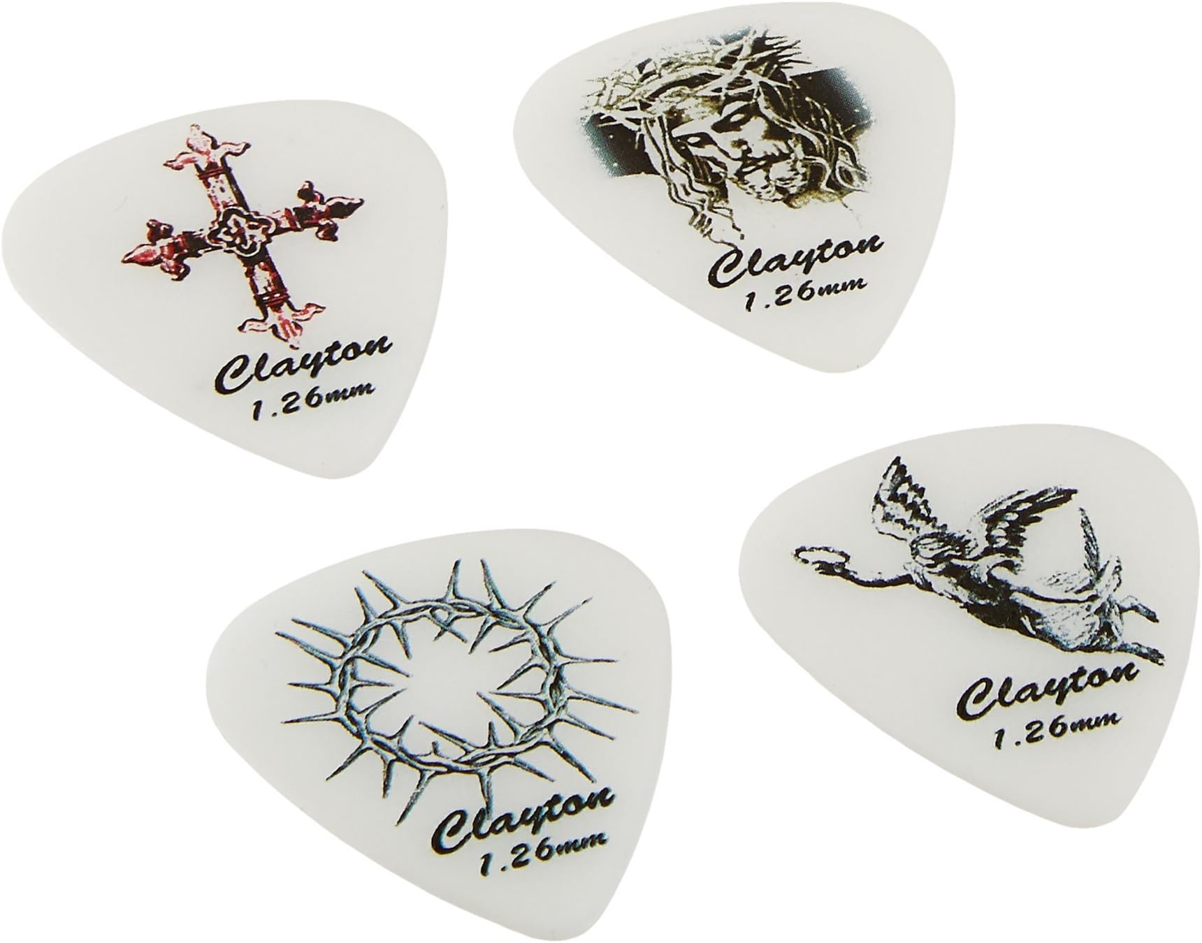 Clayton Picks CS126 Christian Guitar Picks