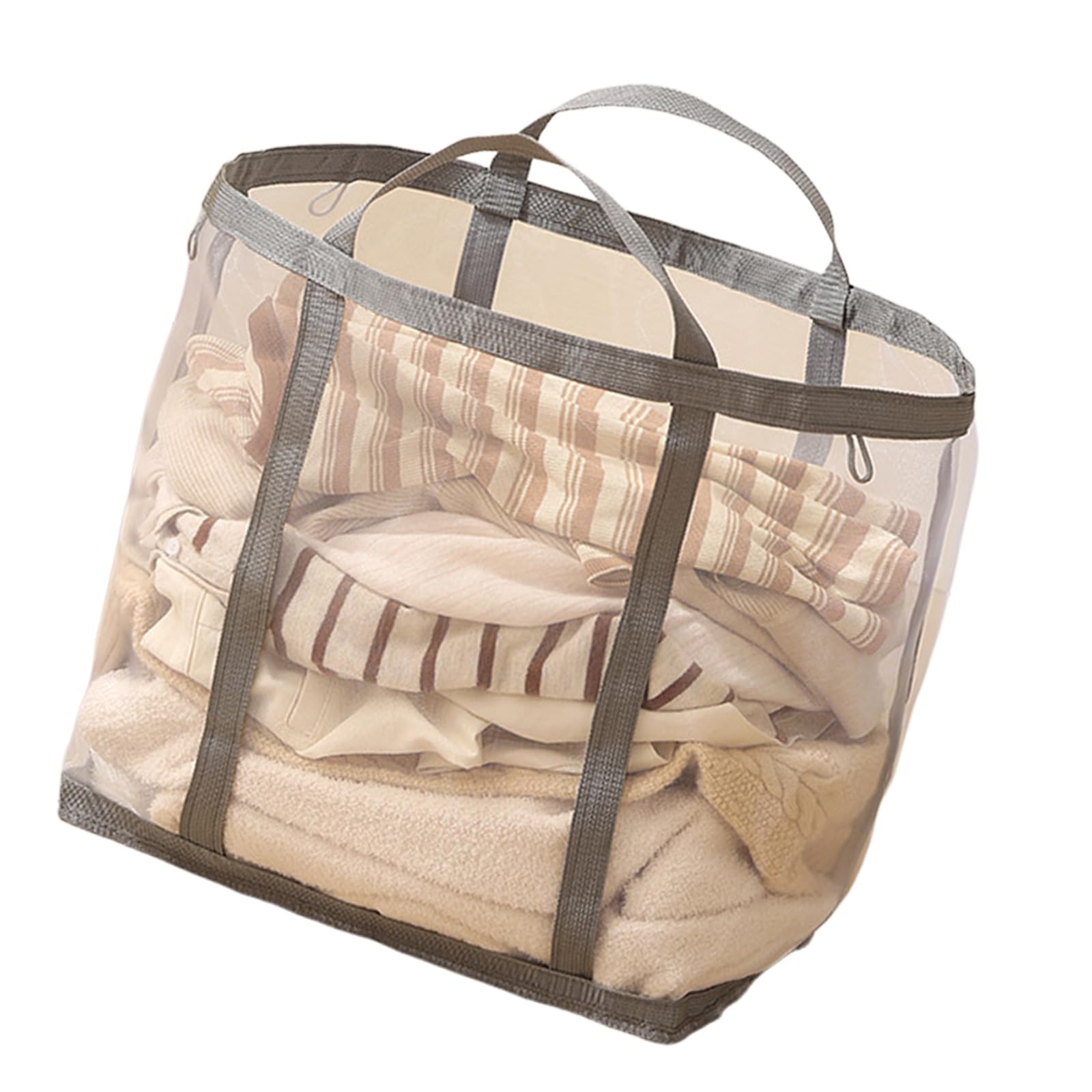 Nylon Meshes Foldable Basket Large Capacity for Garment Storage Ensuring Freshness in Humid Environment Like Bathrooms Large Basket