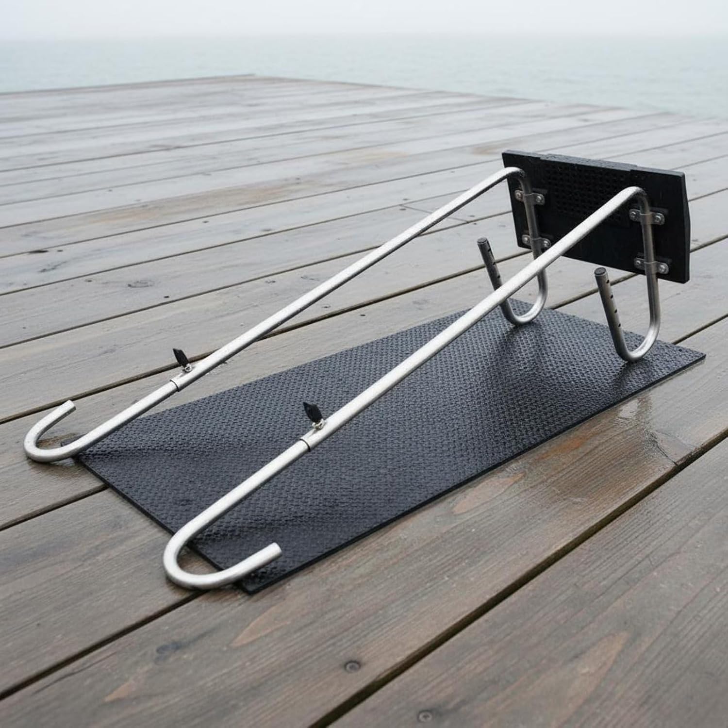 Outboard Engine Bracket Easy Installation Outboard Motor Bracket Material Inflatable Boat Motor Mount for Fishermen, Anglers, Fishing , Type A