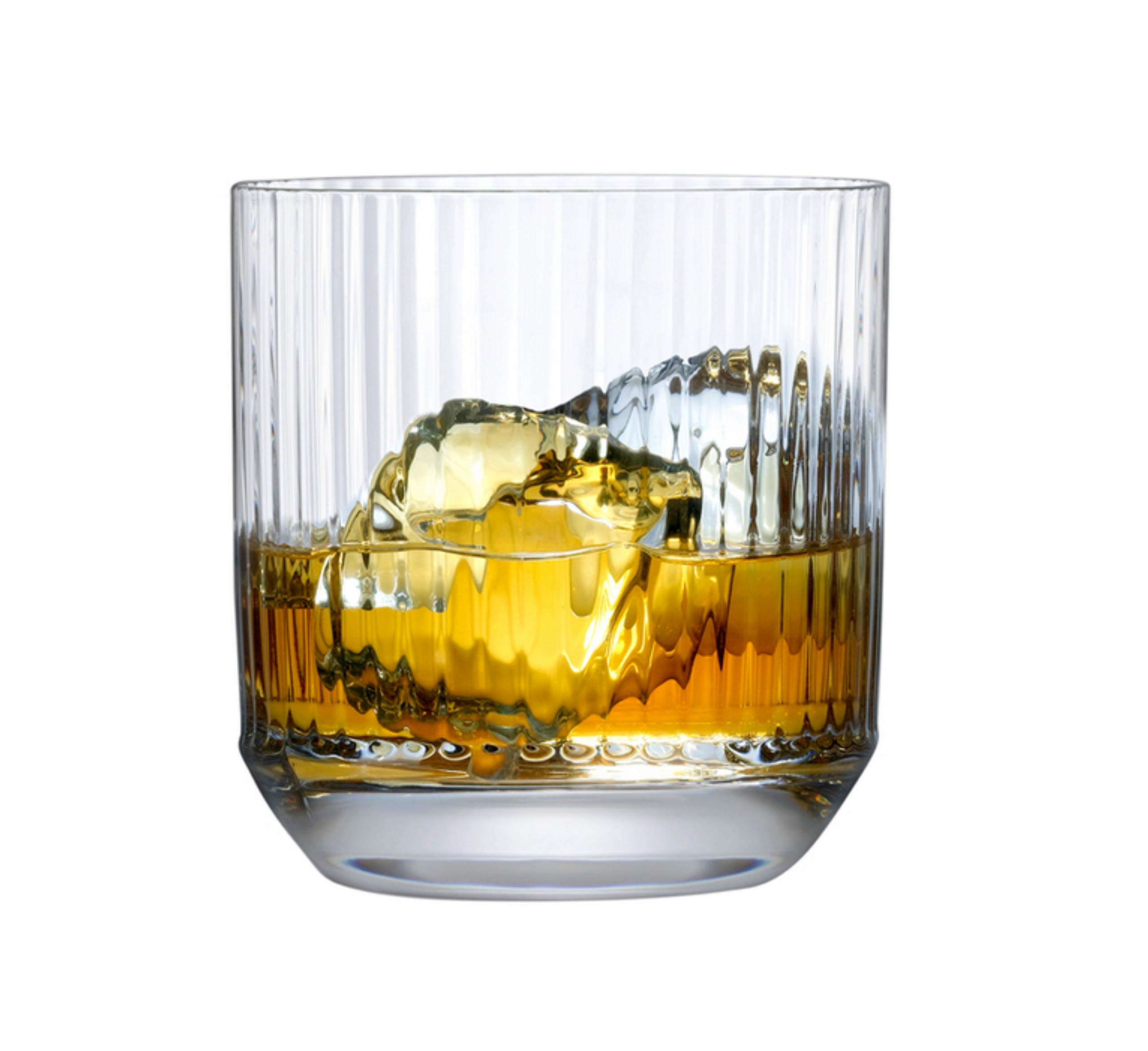Amazon.com | NUDE Glass Big Top Set of 4 Whiskey Dof Glasses (Set