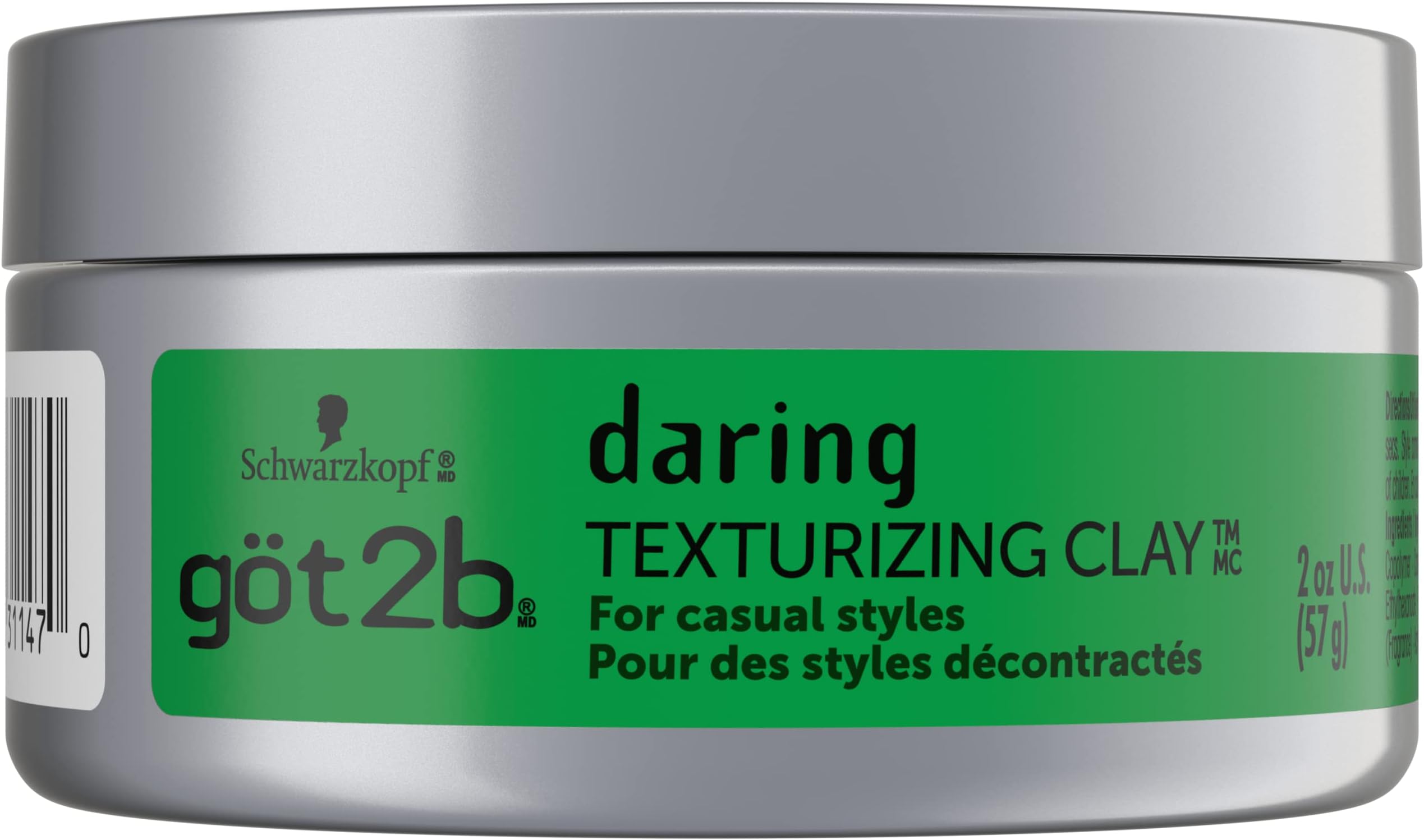 Schwarzkopf Got 2B Daring Texturizing Clay 2 Ounce