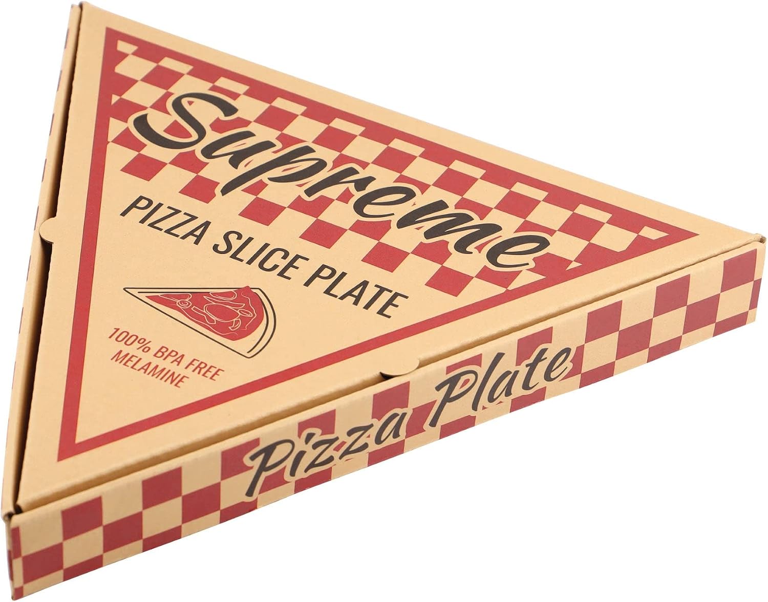 Supreme Housewares 9 Inch Melamine Pizza Plates, Set of 6