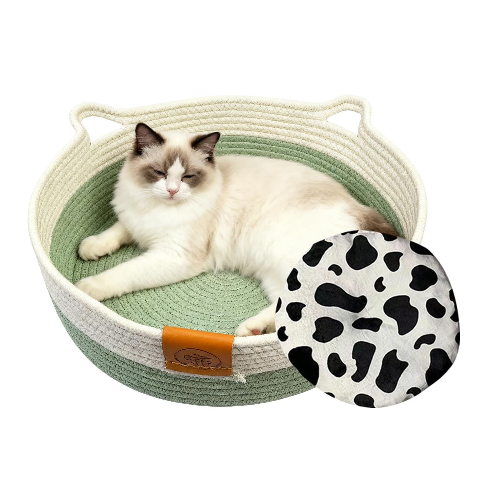 Lit mignon pour chat idéal pour les siestes au salon en toute saison