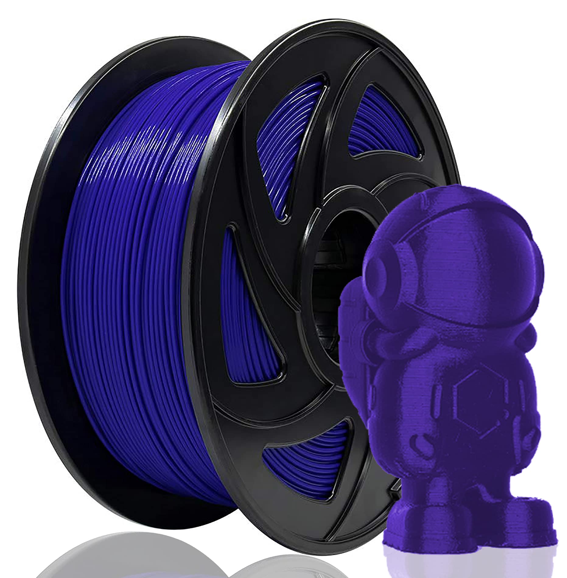 UNIDO 3D Printer Filament, PETG Filament 1.75 mm, Dimensional Accuracy +/- 0.02 mm, 1KG(2.2LB)/ Spool