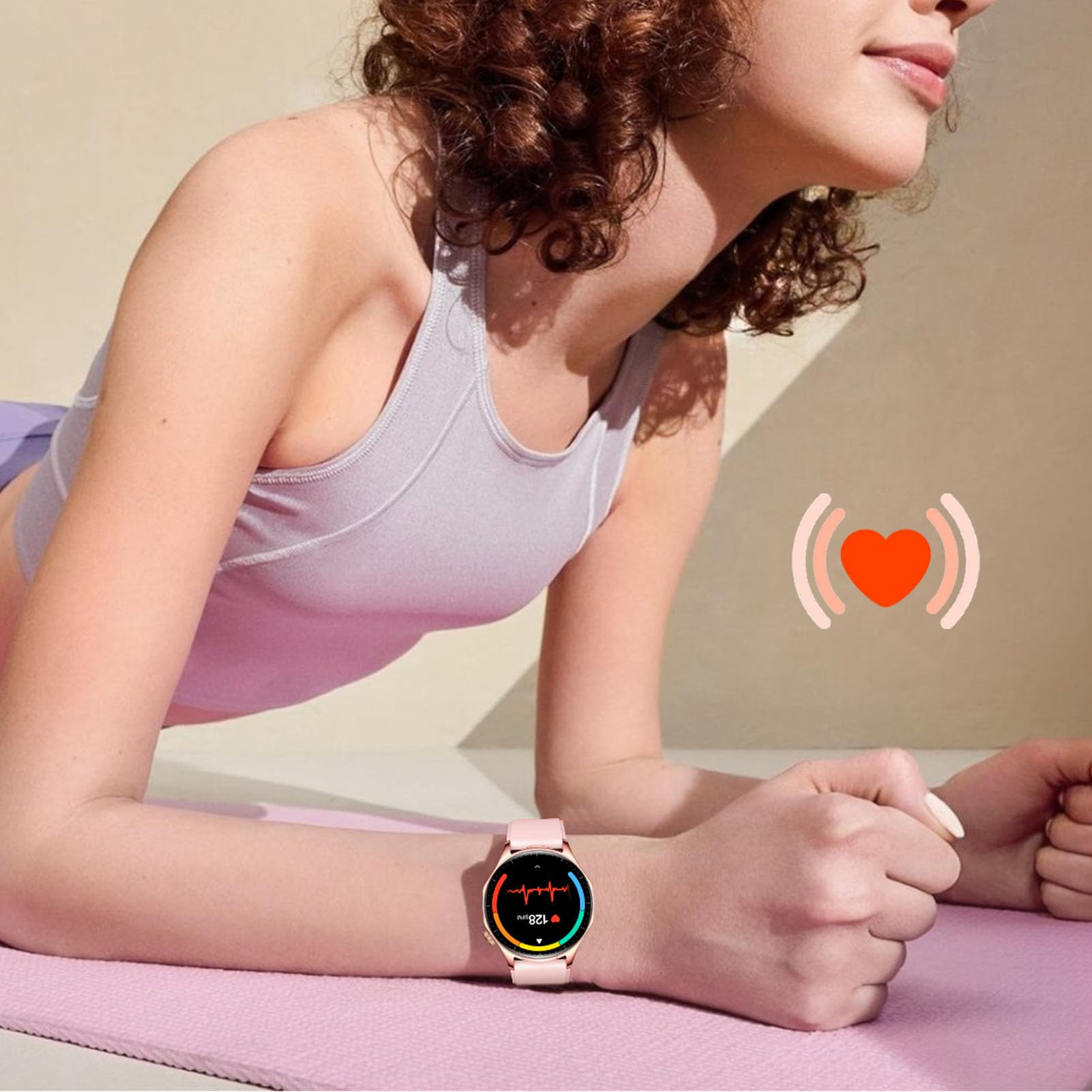 findtime Montre Connectée Homme Femme 1.39''avec Ecouteurs sans Fil Bluetooth TWS intégré Bluetooth sans Fil Casque Intégré Montre Sport Homme Smartwatch Bracelet en Silicon