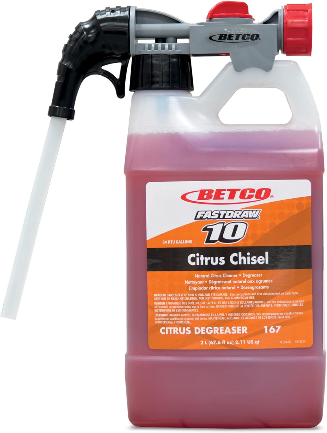 Betco Fastdraw Freedom Dispensing System, 6.5 Oz, Pack Of 12