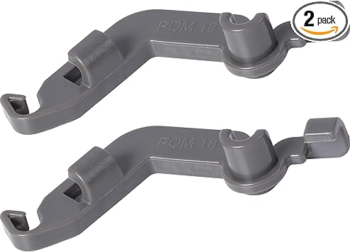 BlueStars (2025 Update) W10082853 Dishwasher Tine Pivot Clip - Compatible for Whirlpool Kenmore KitchenAid Dishwashers - Replaces WPW10082853 PS11748190 PS1734891 1446946 - Pack of 2