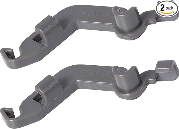 BlueStars (2025 Update) W10082853 Dishwasher Tine Pivot Clip - Compatible for Whirlpool Kenmore KitchenAid Dishwashers - Replaces WPW10082853 PS11748190 PS1734891 1446946 - Pack of 2