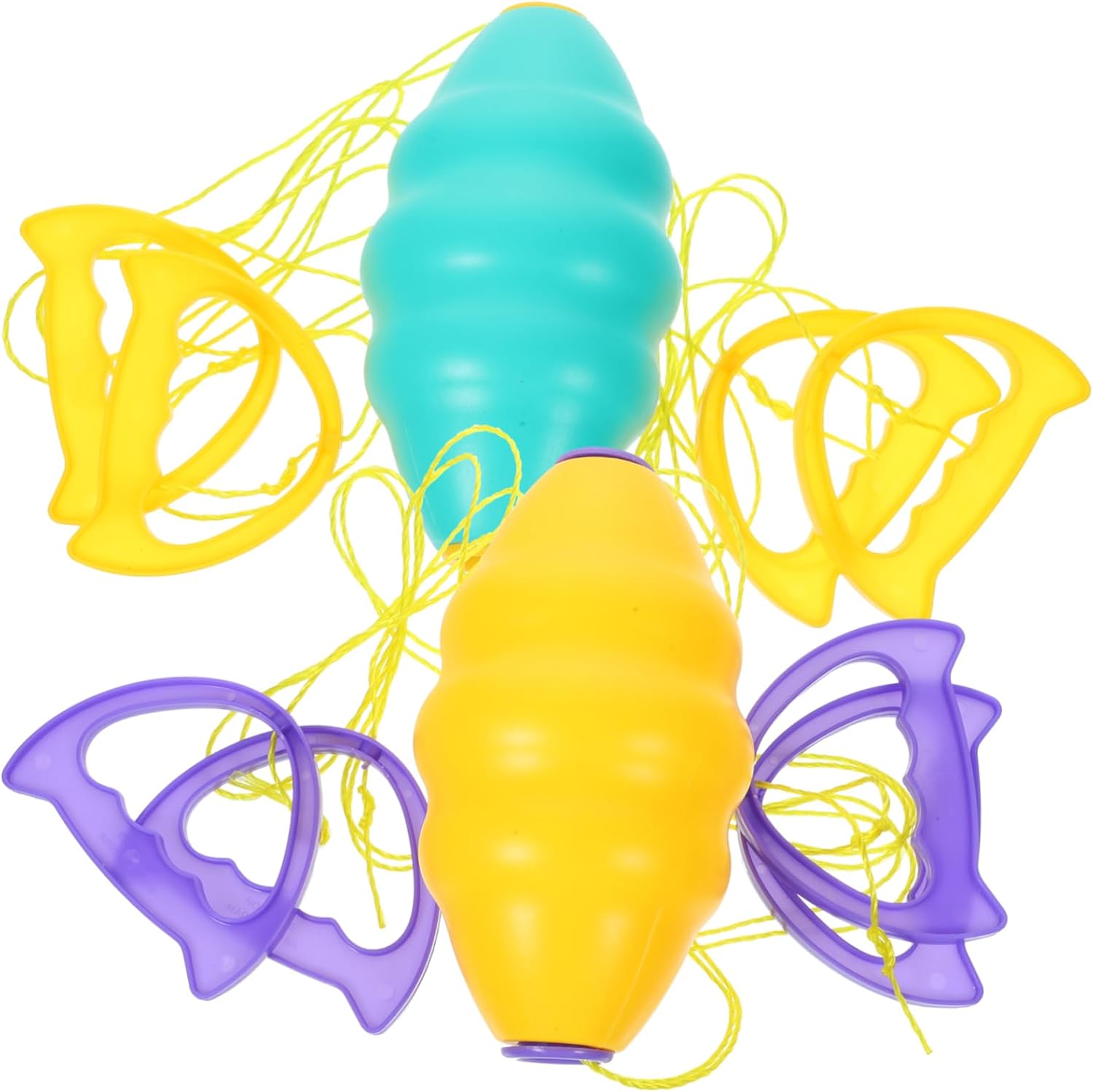 Garneck 2pcs Interactive Hand Draw for Boys and Girls Lightweight Cooperative Pulling Toy Outdoor Family Games Develops Social Skills Fun for Parties and