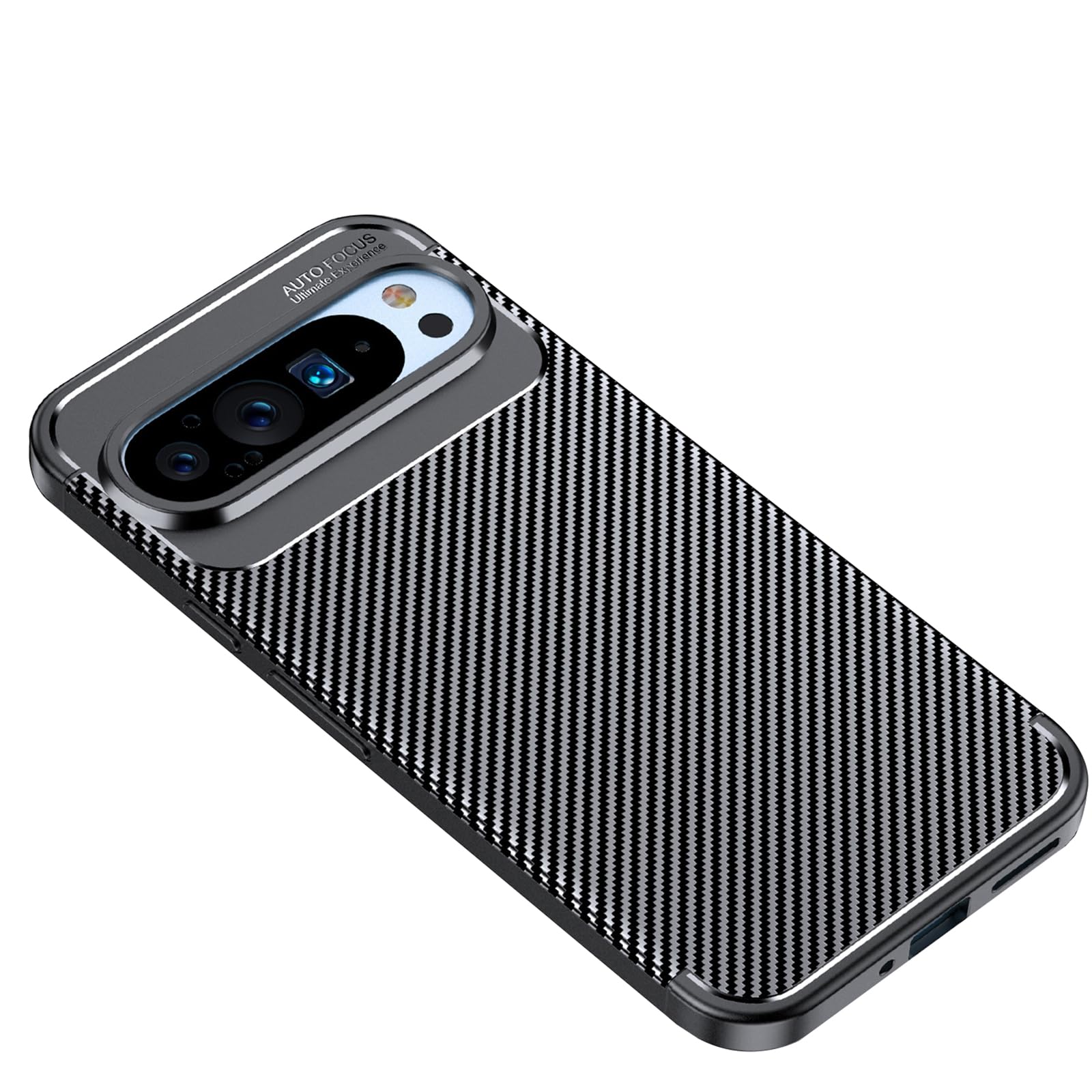 Funda Para Google Pixel 9, Google Pixel 9 Pro, TPU De Fibra De Carbono Suave, Protección Contra Arañazos, A Prueba De Golpes, Resistente A Los Golpes, Para Google Pixel 9/Pixel 9