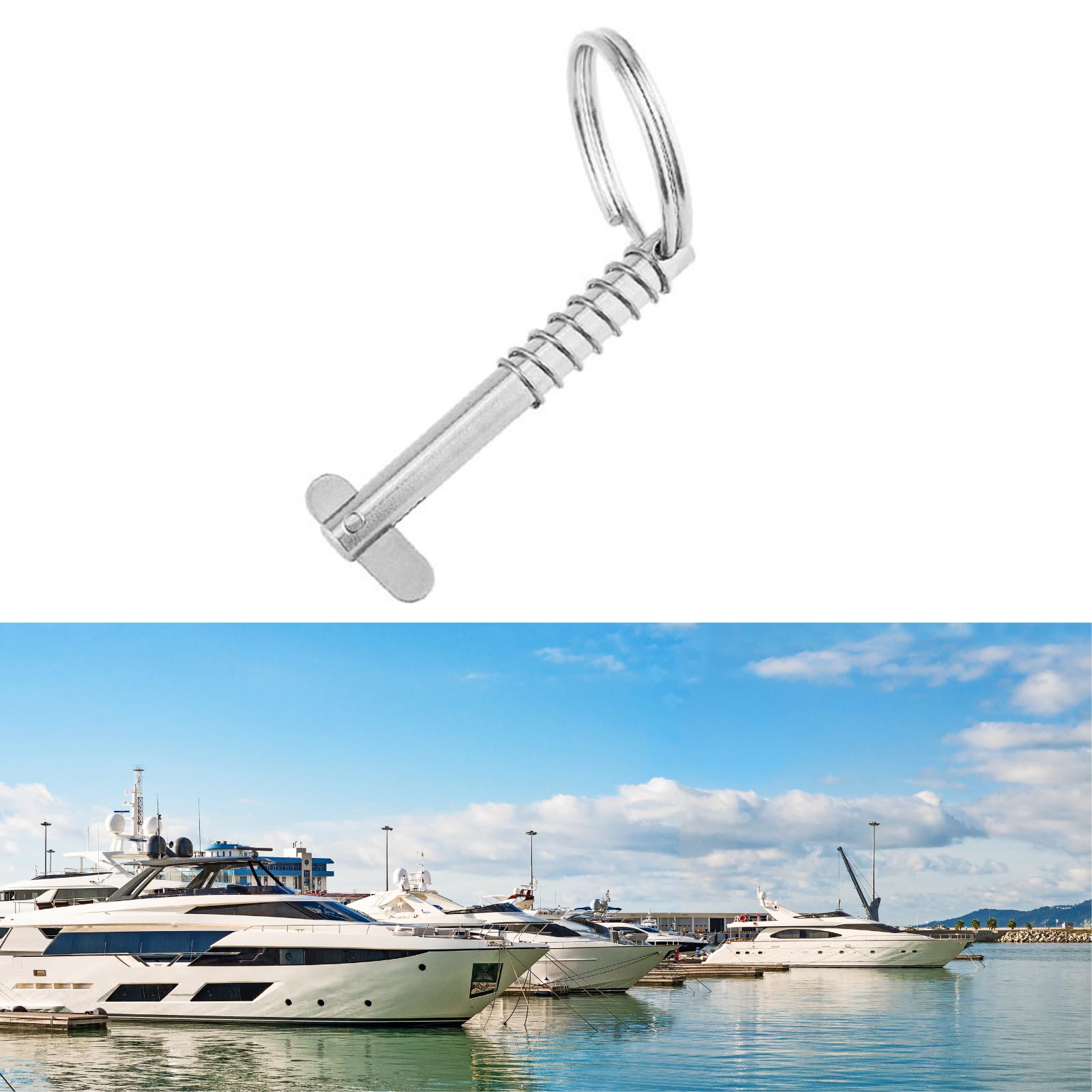 4 Perni A Sgancio Rapido In Acciaio Inox 316 - Per Barche, Cerniere E Supporti - Foto 9