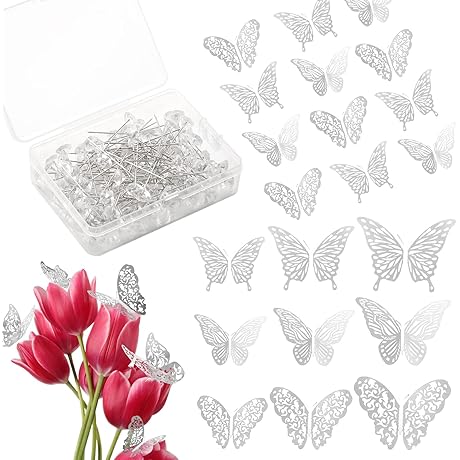 100 Bouquet Wedding Corsages Pins and Wall Decor