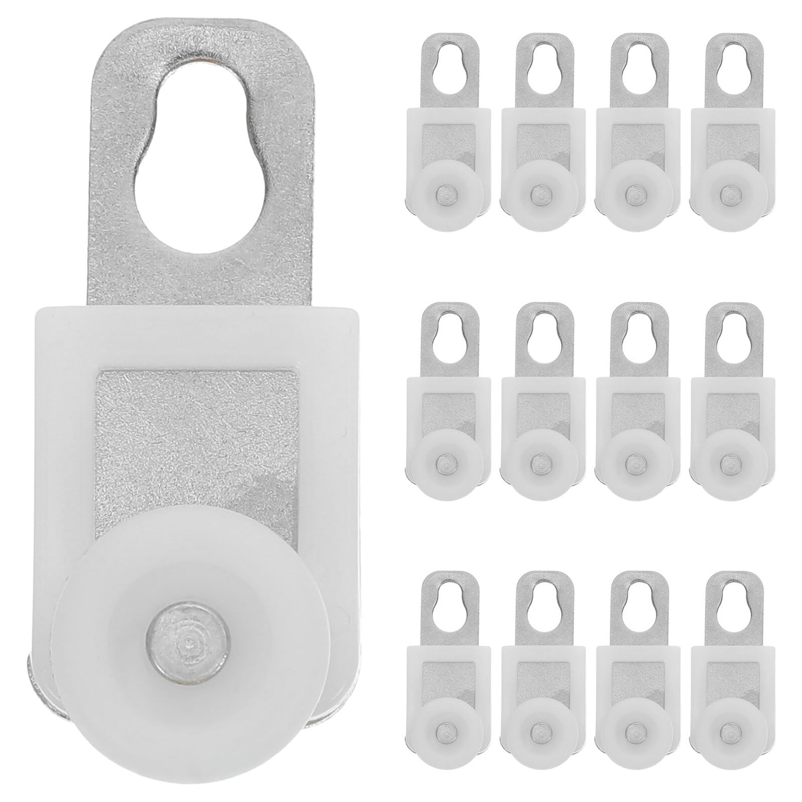 Roulettes de rail de rideau pour tringle de plafond salon et chambre lot de 50
