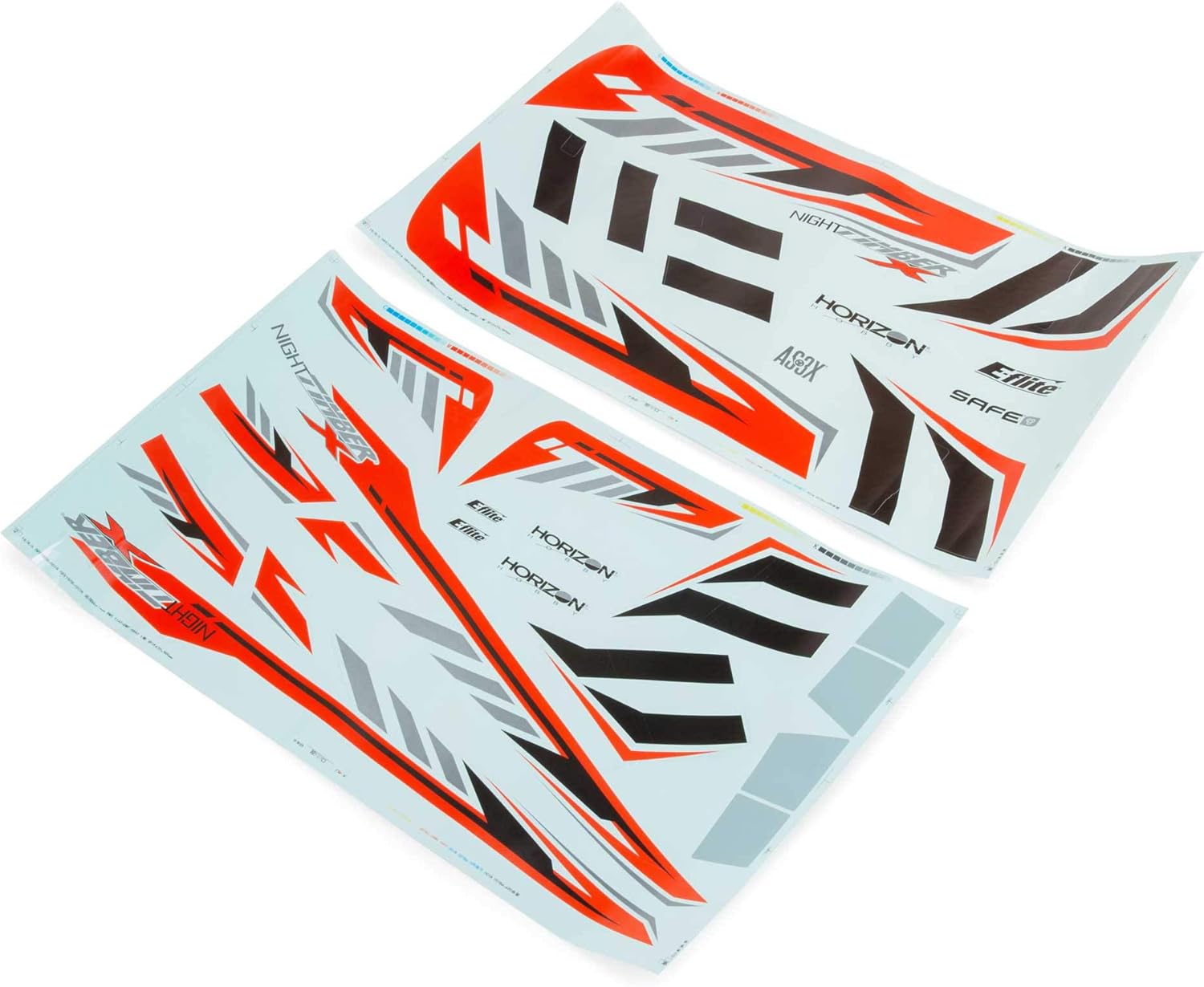 E-flite Decal Sheet Night Timber X EFL13856 Replacement Airplane Parts