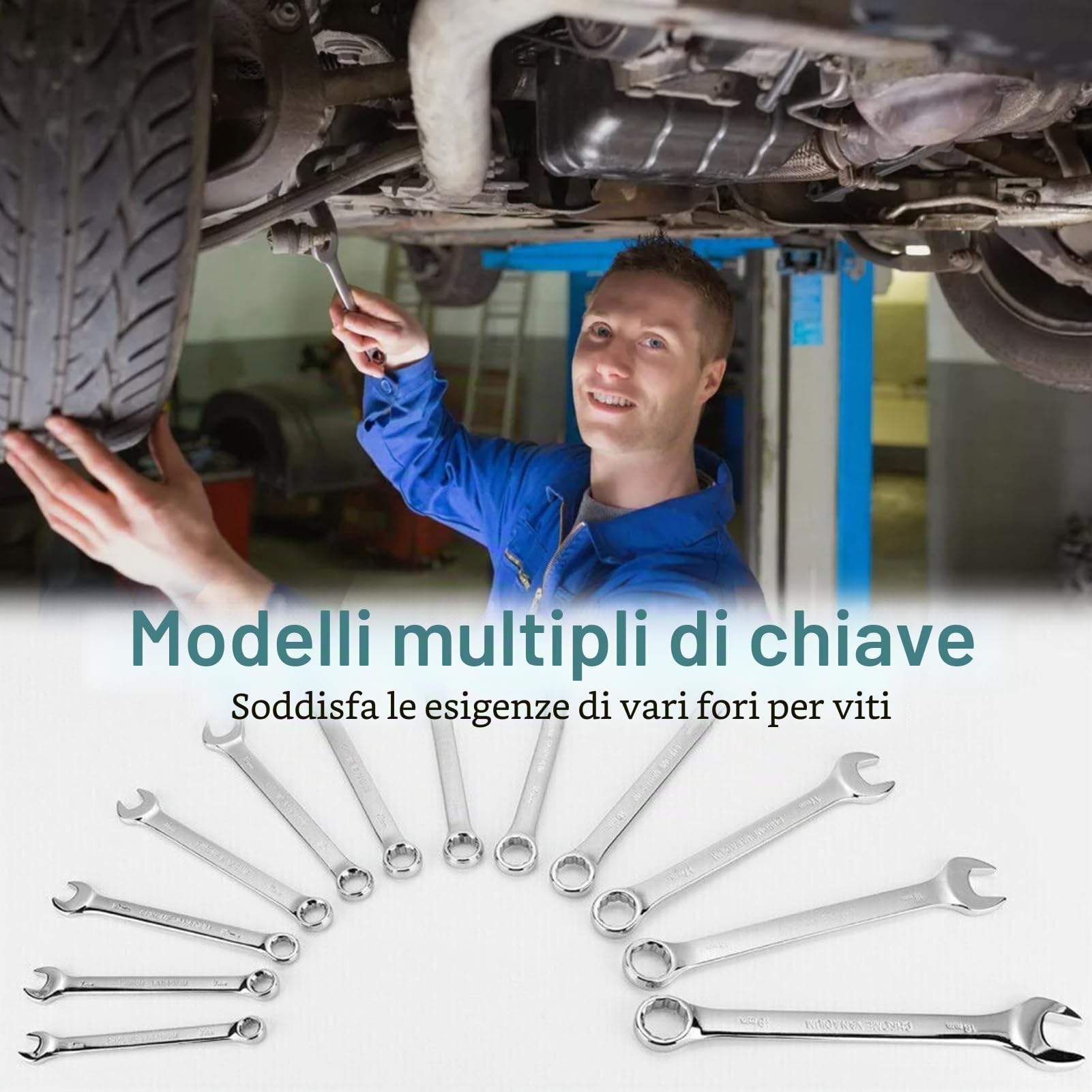 Set di chiavi a bussola, 216 pezzi, set di attrezzi e punte per cacciavite a batteria, set di attrezzi, valigetta per attrezzi da 1/4", 3/8", 1/2"