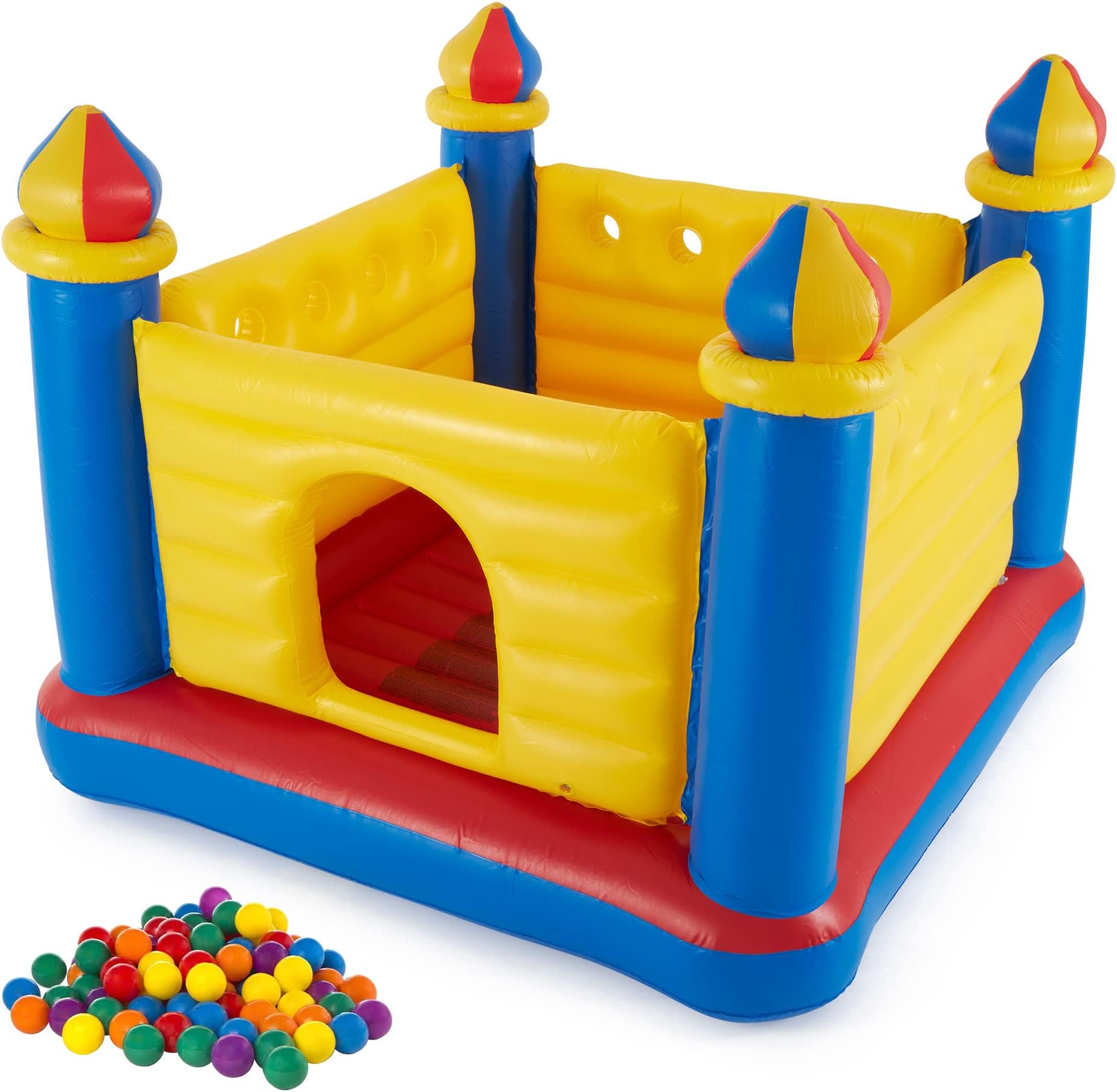 Amazon.com: Castillo inflable saltarín Intex Jump o Lene para edades de ...