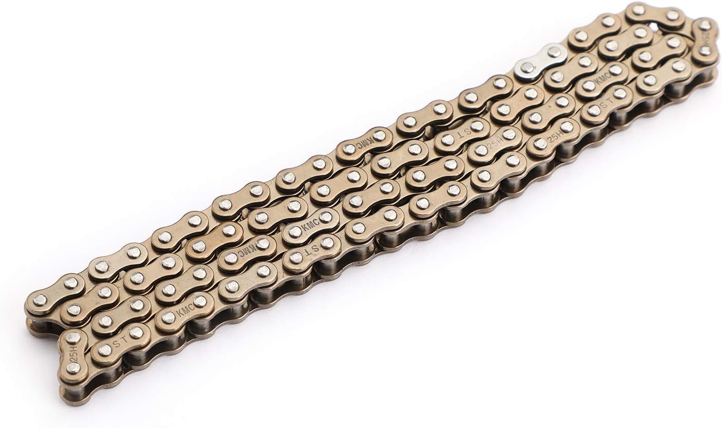 Cam Timing Chain 14401-028-003 Engine Camshaft Timing Chain for Honda XL75 1977-1979, XR75 1973-1979, ATC90 1971-1978, CT90 1969-1979, ST90 1973-1975, C90 1982-1983, S90 1965