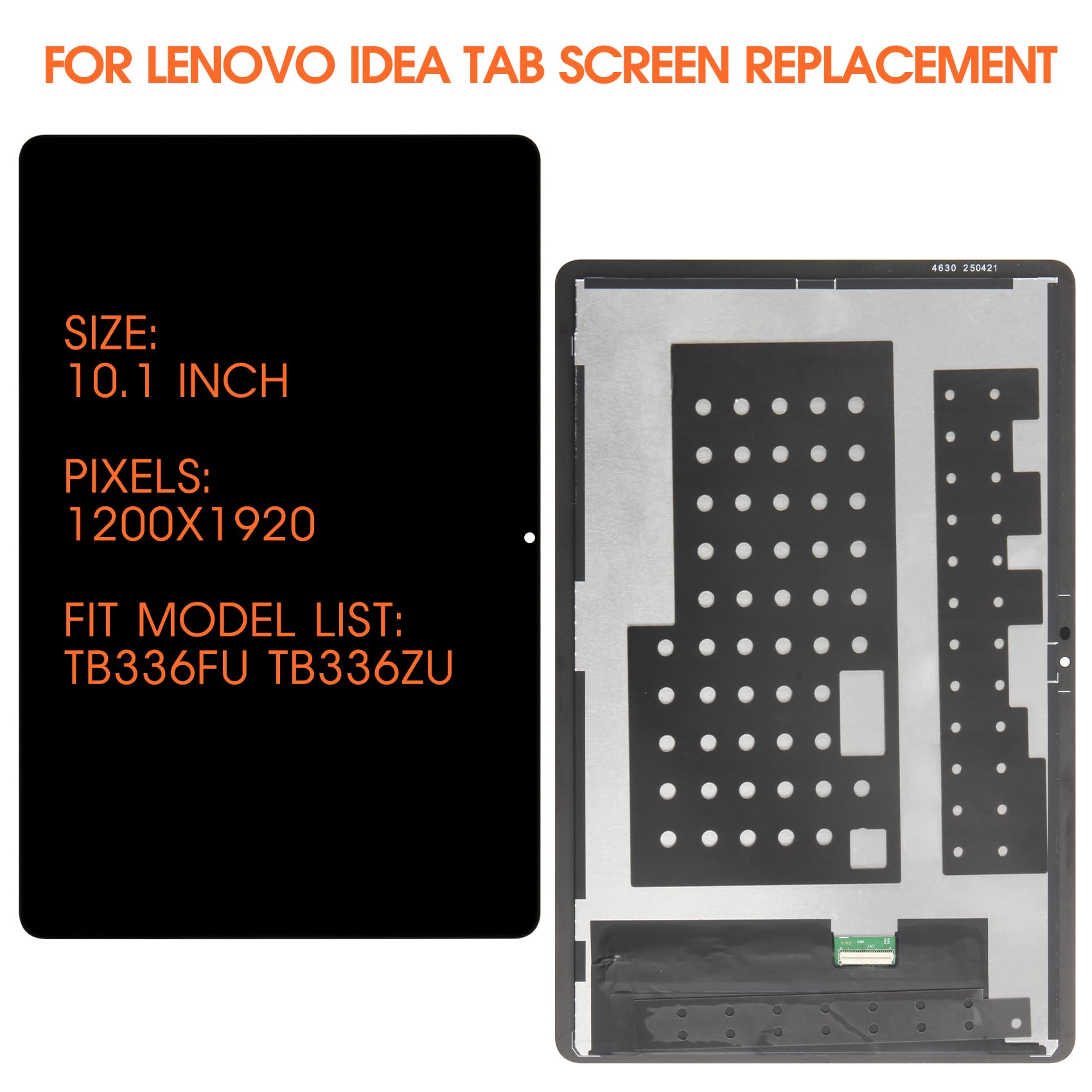 Pantalla LCD para Lenovo Idea Tab TB336FU TB336ZU - Pantalla de repuesto