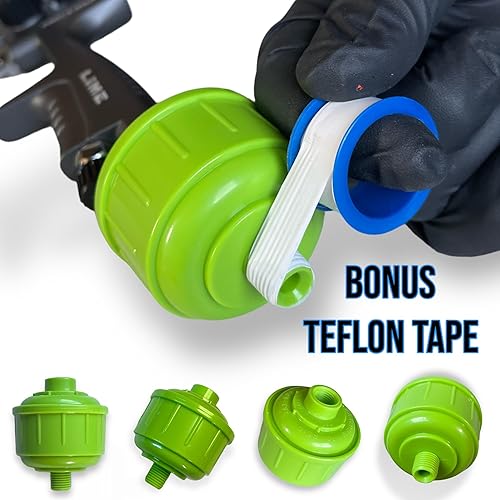 Miniatura 2 de LiME LiNE Bolas de filtro Mini aireagua desechables en línea Pistola de pulverización de pintura Herramienta de aire Filtro separador de humedad (8)