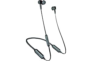 Plantronics BackBeat GO 410 Wireless Headphones: Active Noise Cancellation Earbuds in Graphite