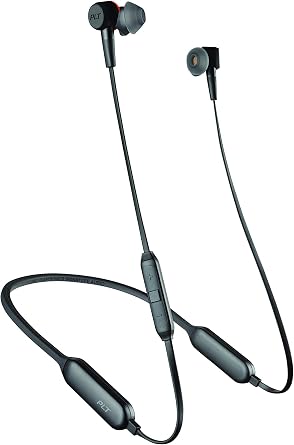 Plantronics BackBeat GO 410 Wireless Headphones, Active Noise Canceling Earbuds, Graphite