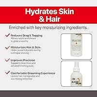 Vista 3 de JATAI - Blade Glide Plus - Loción para cortar y afeitar - Hidrata la piel y el cabello - Iguala la porosidad del cabello - Extiende la vida útil