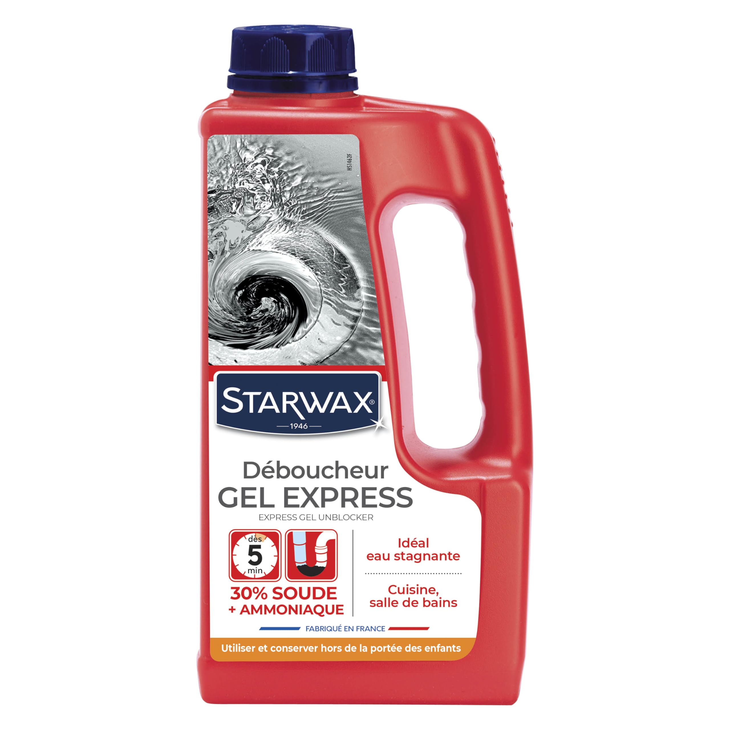 STARWAX Déboucheur Express pour Canalisations - 1L