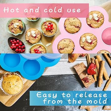 2 PCS Egg Bites Silicone Mold,Egg Bite Molds for Cooking - Silicone Egg Bite Molds for Oven with Lid for 5,6,8 Quart Pressure,Air Fryer Cooker