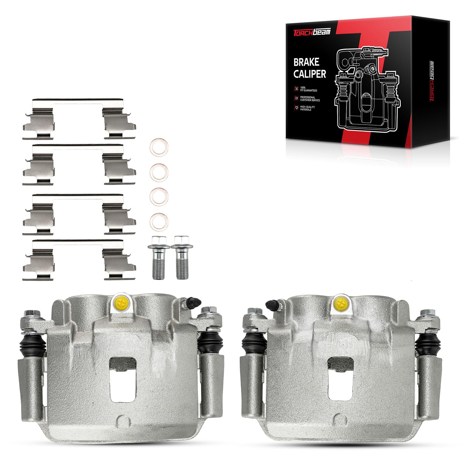Torchbeam Rear Brake Calipers Set for Chevrolet Express 2500 2003-2020