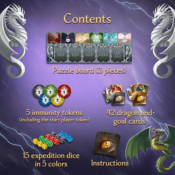 Trefl Game: Book of Dragons - Social Board Game, 8+
