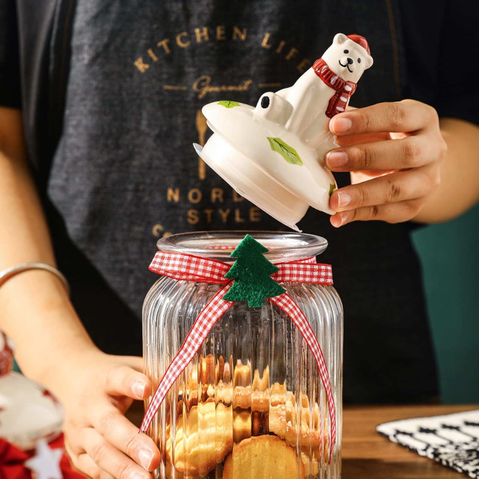 Amazon.co.jp: クリスマスシュガースナックコンテナ クリスマス