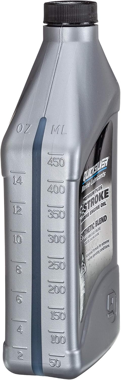Quicksilver Premium Plus 2 Stroke Marine Engine Oil - 1 Pint