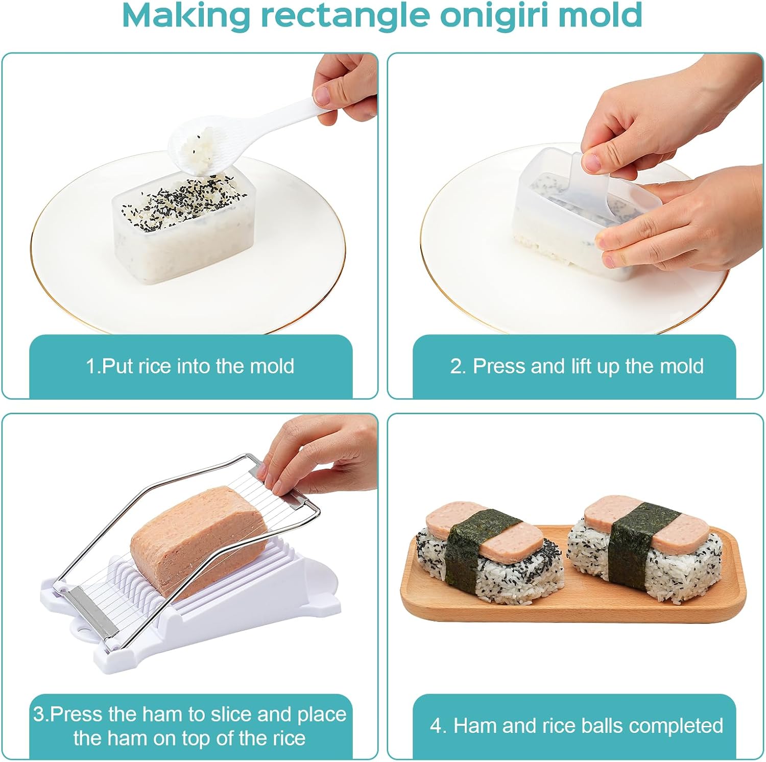 5 Pack Musubi Mold Kit image 4