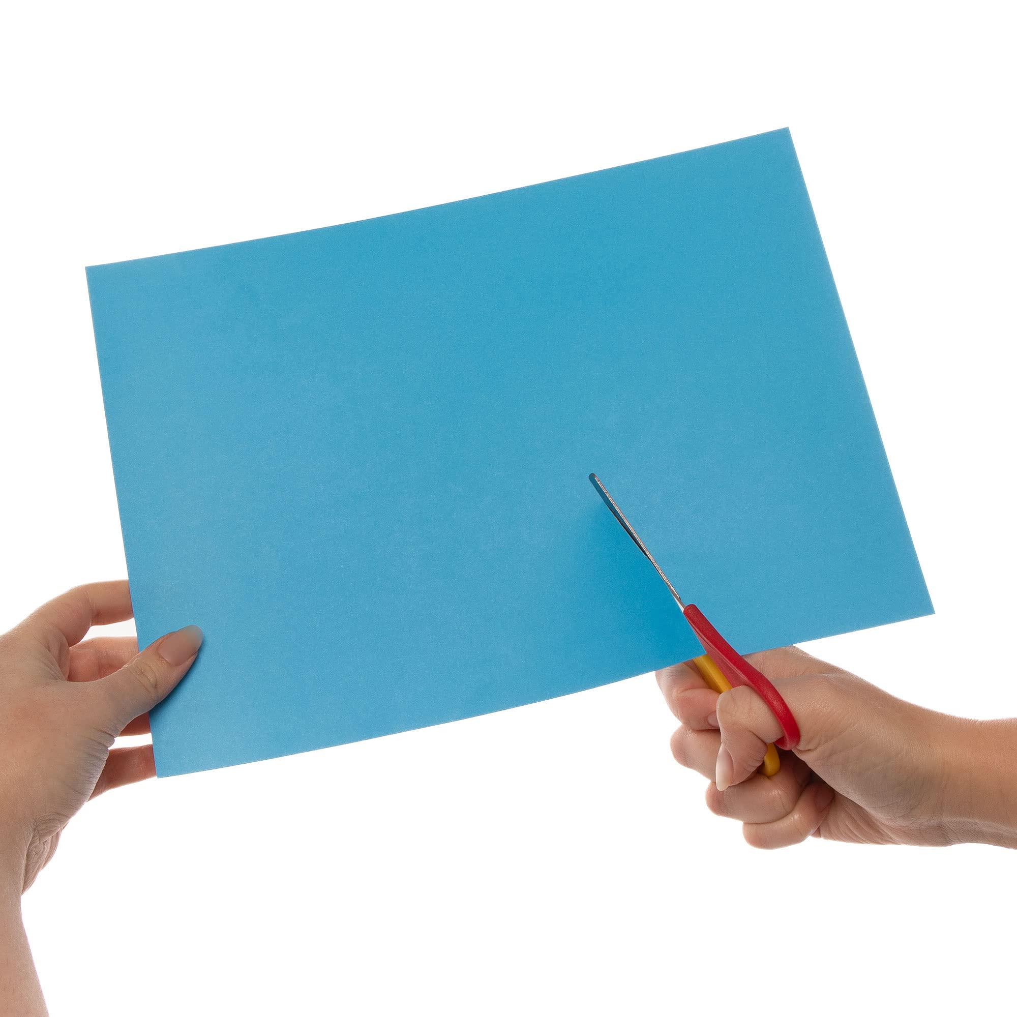 Lot De 50 Feuilles Cartonnées Arc-en-ciel A4 - 220 G/m² - 7 Couleurs - Pour Bricolage, Cartes, Scrapbooking