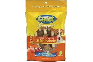 Gourmet Triple-Flavored Cadet Beefhide Shish Kabobs