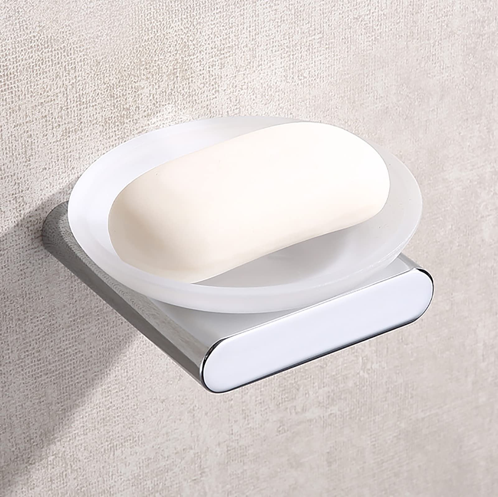 An der Wand montierte Seifenbox, Seifenkorb, Seifenschalenhalter, Seifenschalenhalter for die Dusche, Seifenhalter aus Edelstahl, an der Wand montierter Seifenkorb for Badezimmer und Küche, Schwarz(Ch