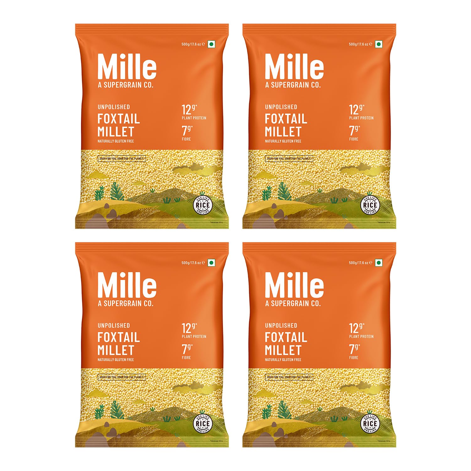 See full amazon price history chart for Mille Foxtail Millet Whole Grain | Certified Low GI | Kangni / Kakum /Navani / Korralu/ Korra / Thinai| Gluten Free | Unpolished, Toasted, No Soaking Required | High Plant Protein and Fibre | Rice Replacement | Vegan | 100% Whole Grain | 2 kg Mille Foxtail Millet Whole Grain | Certified Low GI | Kangni / Kakum /Navani / Korralu/ Korra / Thinai| Gluten Free | Unpolished, Toasted, No Soaking Required | High Plant Protein and Fibre | Rice Replacement | Vegan | 100% Whole Grain | 2 kg (B0C3HNY1TZ) Amazon Price History, Amazon Price Tracker