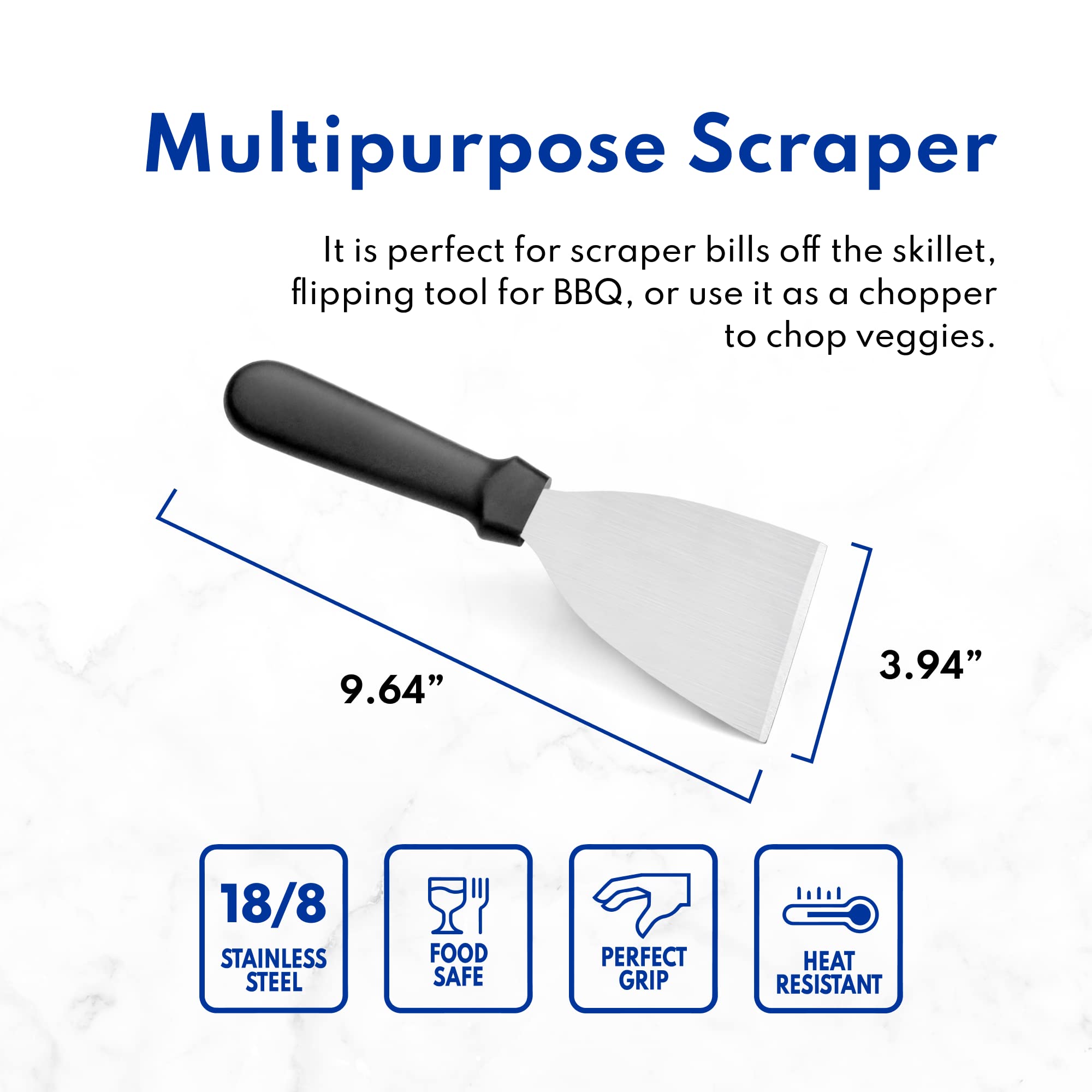 New Star Grill Scraper - Stainless Steel -7