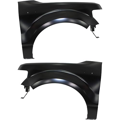 Garage-Pro CAPA Certified Fender For 2009-2014 Ford F-150, Front Driver Passenger Side w/o Wheel Opening Moulding, 2013 2014 Ford F150 Accessories