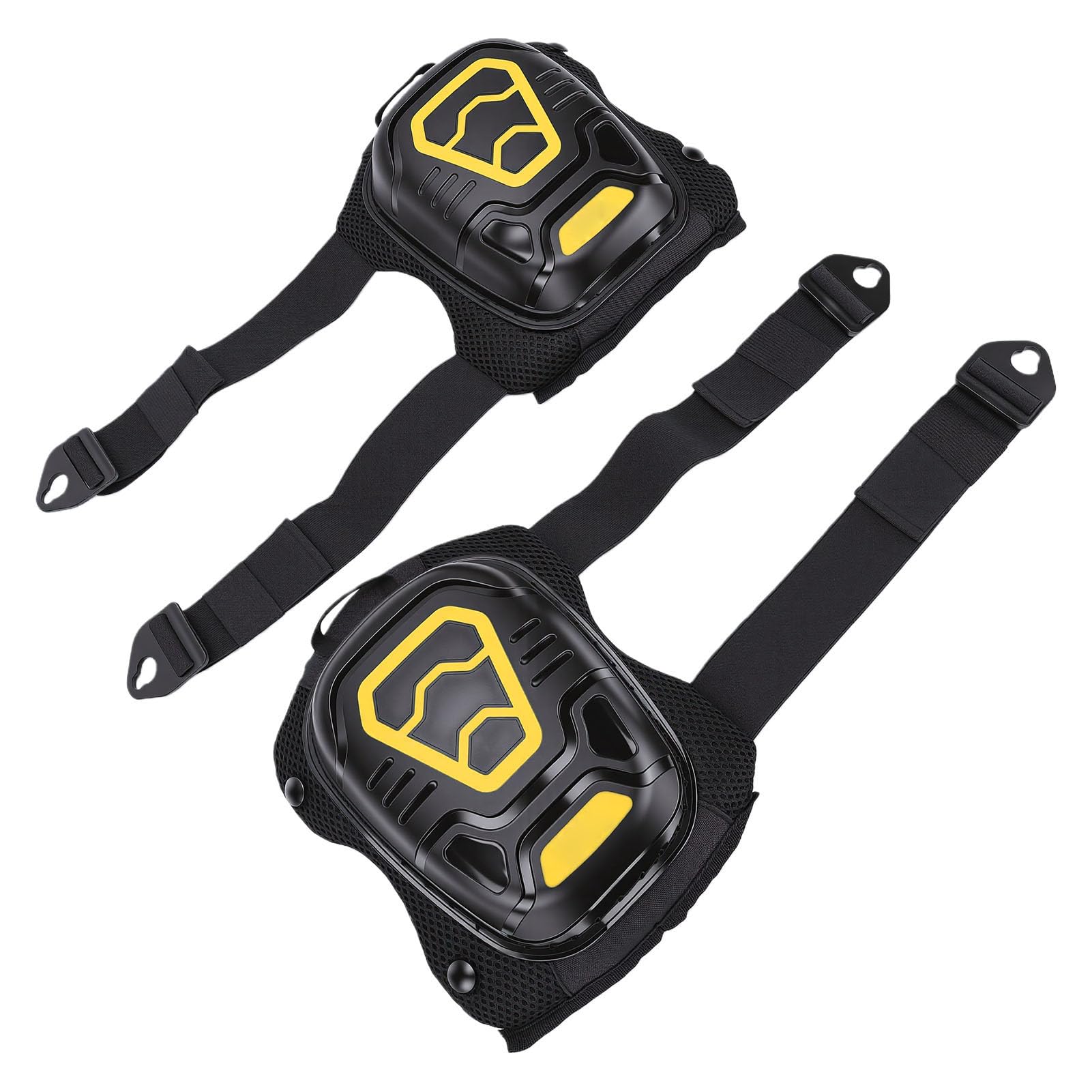 Eujgoov Rodilleras para Hombre, Rodilleras de Trabajo, Profesionales con Cojín de Gel de Espuma EVA de 1,3 Cm de Grosor para Construcción, Jardinería, Limpieza, Soldadura,