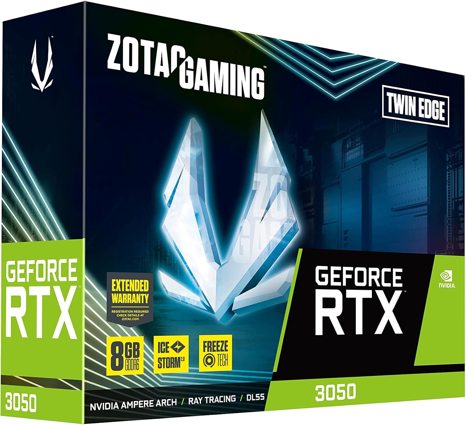 Zotac ZT-A30500E-10M graphics card NVIDIA GeForce RTX 3050 8 GB GDDR6 Zotac ZT-A30500E-10M graphics card NVIDIA GeForce RTX 3050 8 GB GDDR6