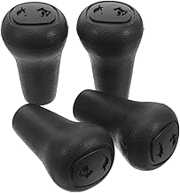Garneck 4 Stück Joystick-Griff für Gabelstapler Hebelgriffknopf Austausch des Gabelstaplergriffs Joystickhebel für Gabelstapler Schaltknauf Black