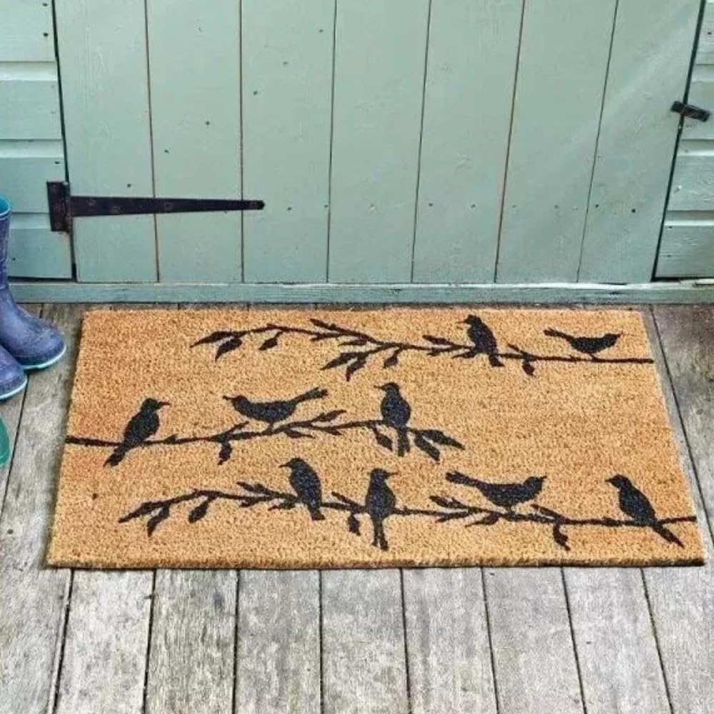 Garden Mile 75 x45cm Outdoor Door Mat Heavy Duty Coir Door Mats Outdoor Indoor Door Mat Non Slip Eco-Friendly Large Front Door Mats Outside Doormat Indoor Entrance Doormats โ image 1
