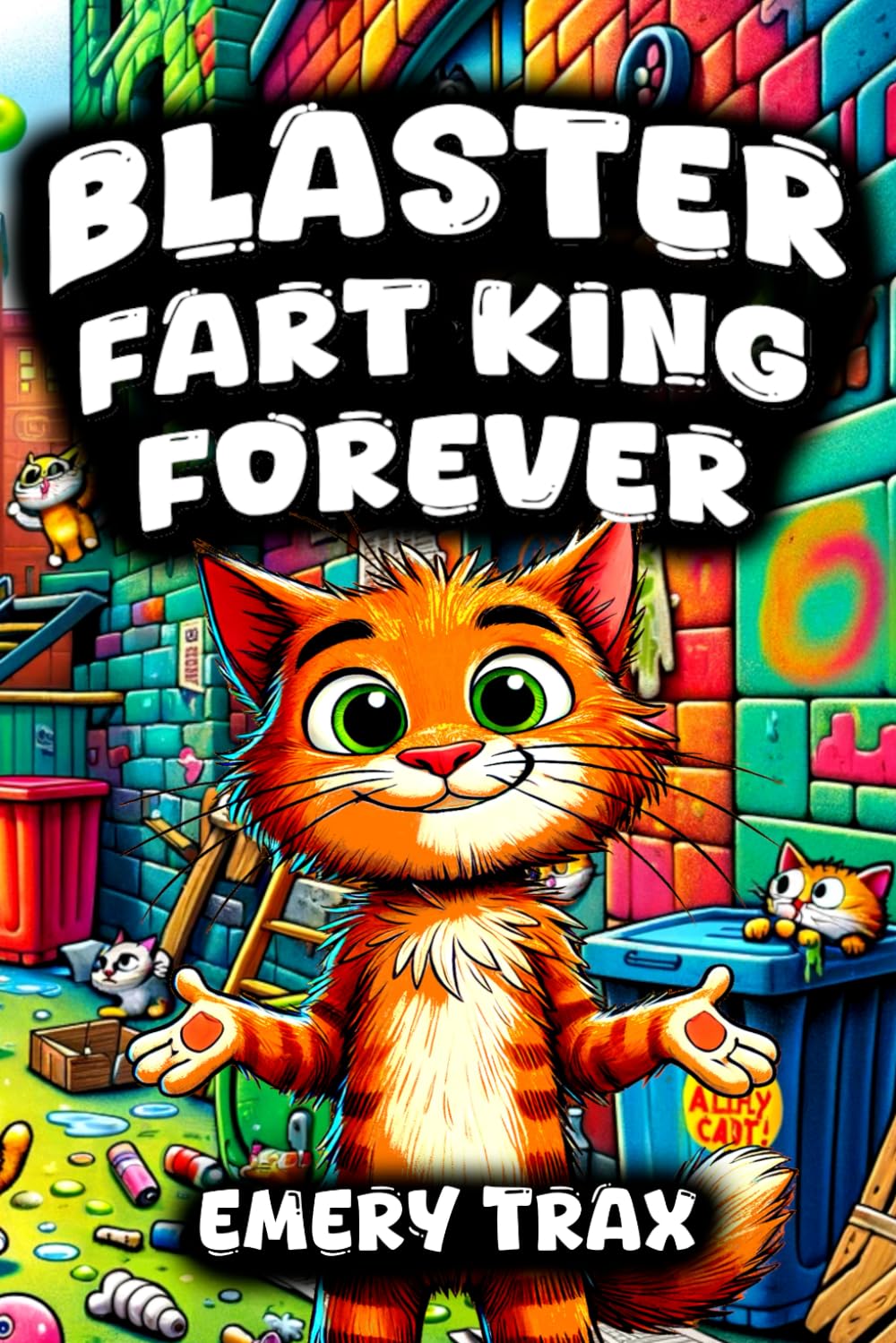Blaster: Fart King Forever (A Funny Laugh Out Loud Book For Kids About A Farting Alley Cat)