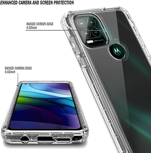 Miniatura 9 de NZND Funda para Motorola Moto G Stylus 5G con protector de pantalla integrado, protector de cuerpo completo a prueba de golpes, resistente a los