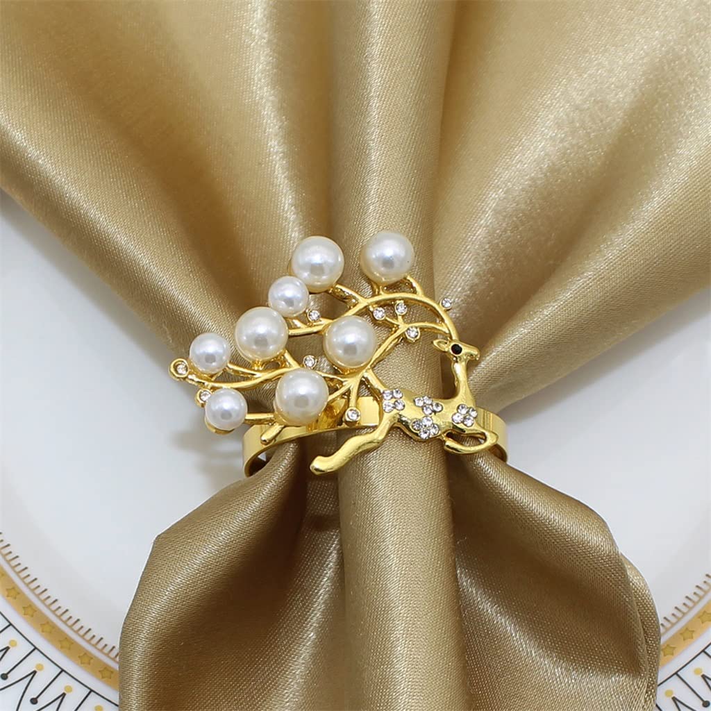 Serviettenringe aus Metall mit Schnalle, geeignet für Hochzeiten, Feiertage und Partys, Tischdekoration, 24 Stück