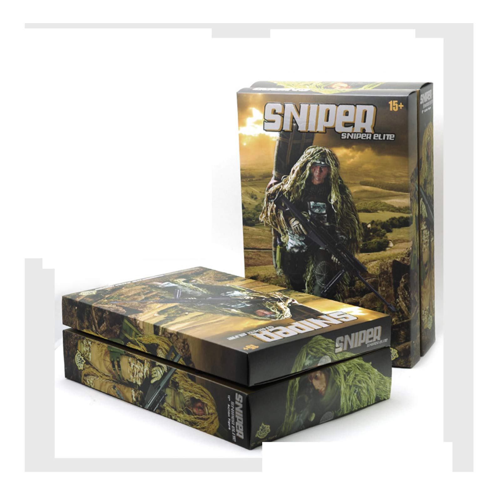 Leying Action Figure Soldato in Scala 1/6 12 Pollici Sniper Barrett Collezione di Modelli Militari Giocattoli Realistici