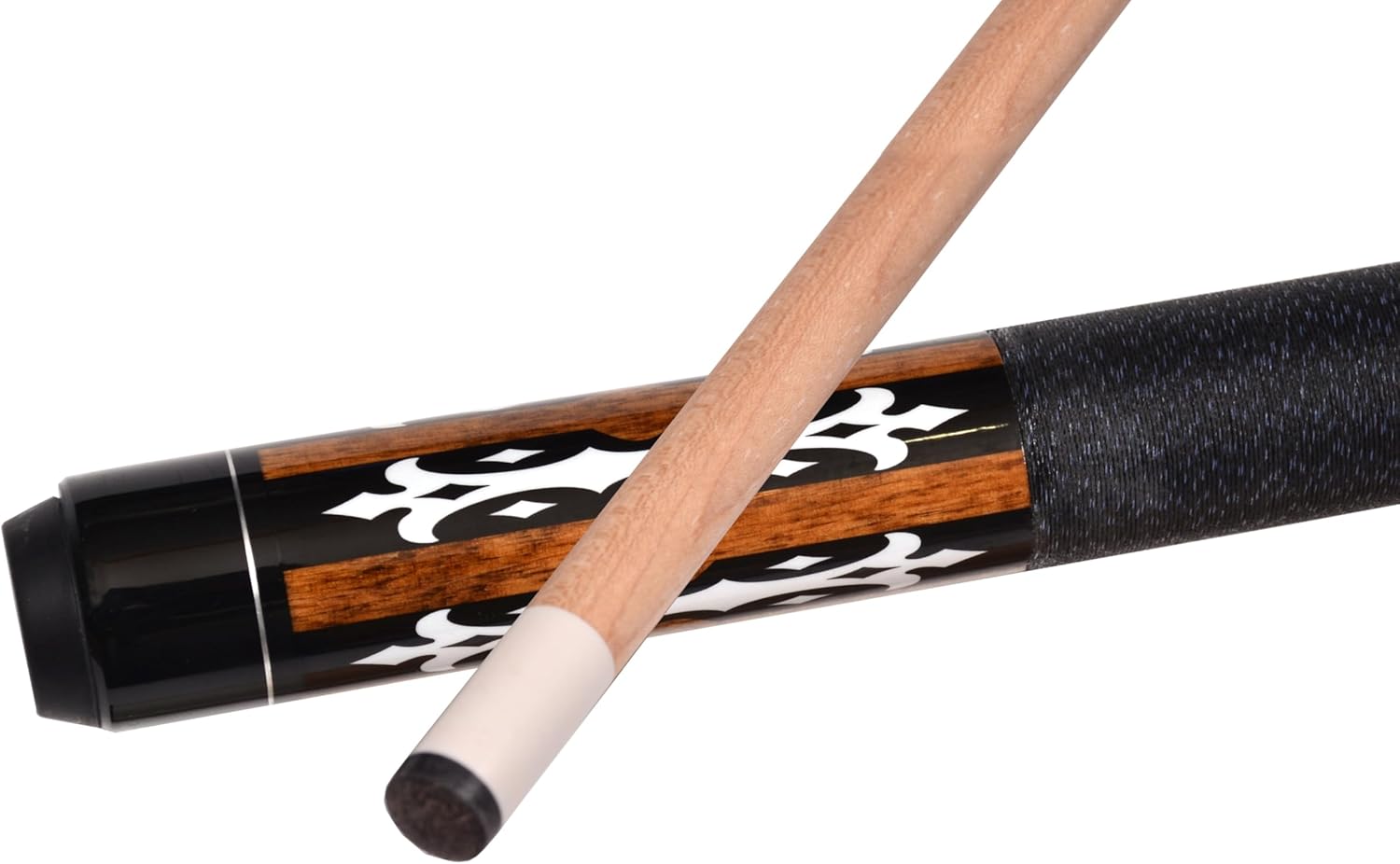 Accuplay Billiards Short Maple 2 Piece Hardwood Canadian Maple Pool Cue Stick Choose 42" - 17 oz or 48" - 19 oz Several Colors Available